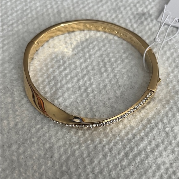 Kate Spade Gold Bracelet with Crystal Accents - Picture 2 of 13